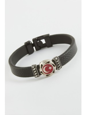 Ayena Moda Çapa Kaliteli Suni Deri Bileklik