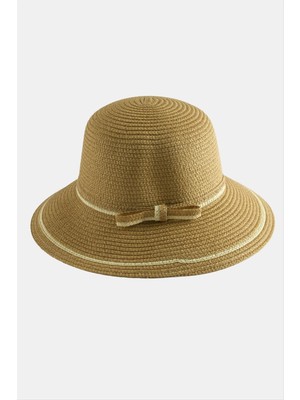 Ayena Moda Fiyonglu Hasır Şapka