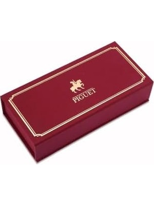 Piguet Genève - Lüks ve Ergonomik Tükenmez Imza Kalemi - Serisi - Mavi Mürekkep - Premium Hediye Kutulu (L’doré)