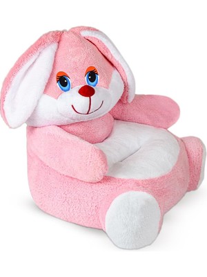 Pelüş Oturma Koltuğu,çocuk Koltuğu,bebek Oturağı,puf,pelüş Puf,bebek Pufu (Tavşan)