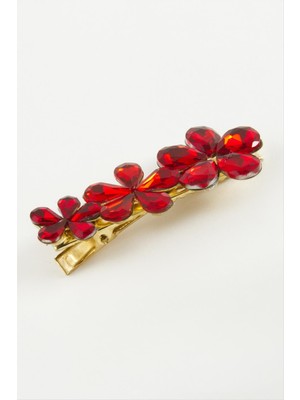 Ayena Moda Papatya Kristal Taşlı Pens Toka