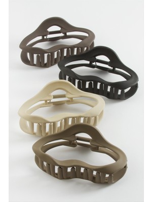 Ayena Moda Bulut Renkli Mandal Toka 12 cm