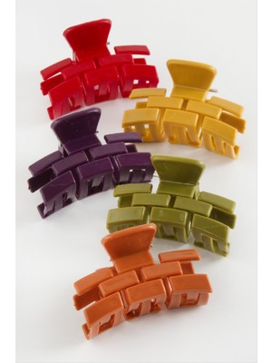 Ayena Moda Yapboz Renkli Mandal Toka 6 cm