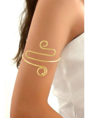 Ayena Moda Zikzak Figürlü Üst Kol Pazu Bilekliği