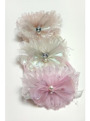 Ayena Moda Fiyong Çiçek Tüllü Çocuk Taç