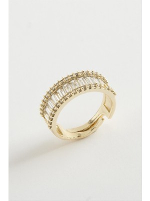 Ayena Moda Baget Taşlı Yüzük