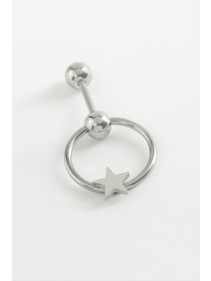 Ayena Moda Yıldız Çelik Piercing 1 Adet