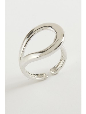 Ayena Moda Oval Metal Yüzük