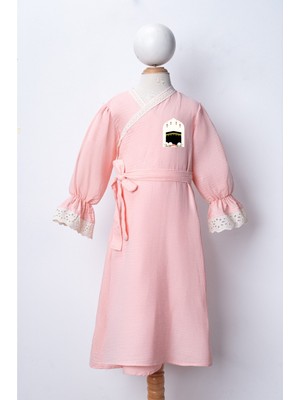 Dekim Moda Müslin Çocuk Namaz Elbisesi | Kabe