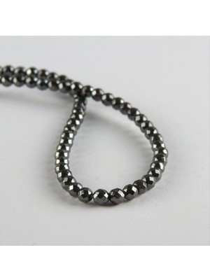 Ayena Moda 4 mm Fasetli Hematit Taşı