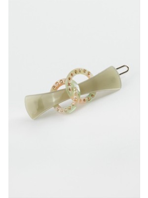 Ayena Moda Halka Taşlı Pens Toka