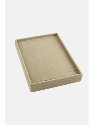 Ayena Moda Dikey Anfora Kumaş Batırmalı Yüzük Tablası 17*23