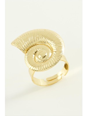 Ayena Moda Çiçek Metal Yüzük