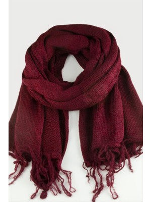 Ayena Moda Örgülü Iplik Kışlık Şal