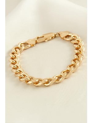 Ayena Moda Xuping Oval Zincir Lüks Çelik Bileklik