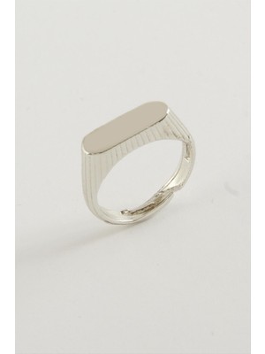 Ayena Moda Isim Yazılabilir Metal Yüzük