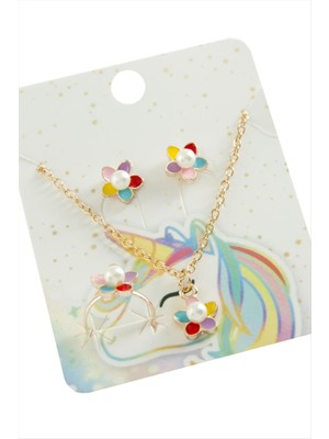 Ayena Moda Papatya Mineli Set Kolye