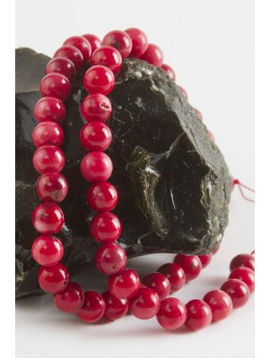 Ayena Moda 7 mm Orjinal Mercan Taşı