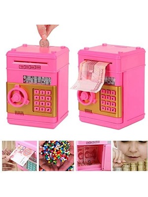 Şifreli Kasa Kumbara (Asorti)