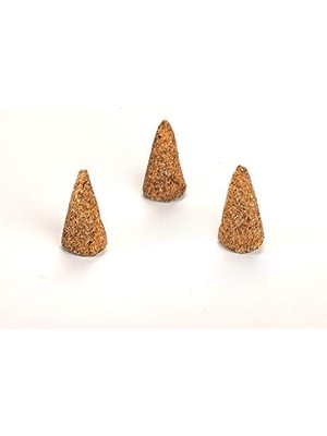 - Doğal Palo Santo Konik Tütsü - Meditasyon Tütsü Seti - 3 Adet