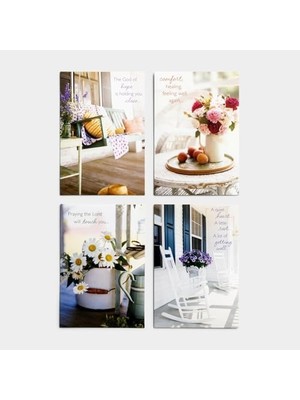 Get Well - Ilham Verici Kutulu Kartlar - Güneşli Günler