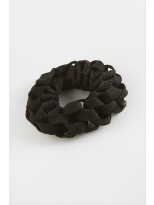 Ayena Moda Örgülü Lastikli Toka 1 Adet