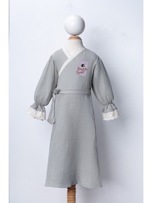 Dekim Moda Müslin Çocuk Namaz Elbisesi | Sevgiyle Namaz