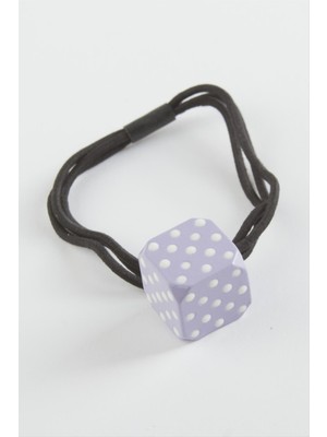 Ayena Moda Benekli Zar Lastikli Toka