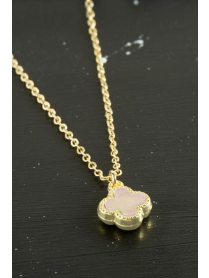 Ayena Moda Çiçek Polyester Kolye