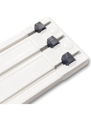 3 Raylı Perde Rayı Korniş Finali 2 Adet