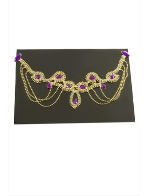 Ayena Moda Damla Şerit Taşlı Alınlık