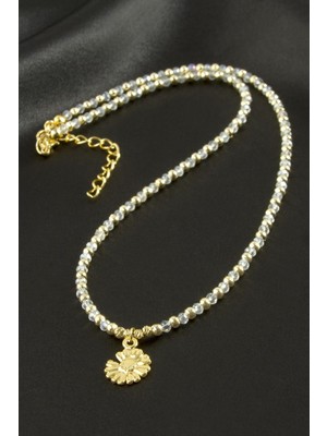 Ayena Moda Papatya Kristal Kolye