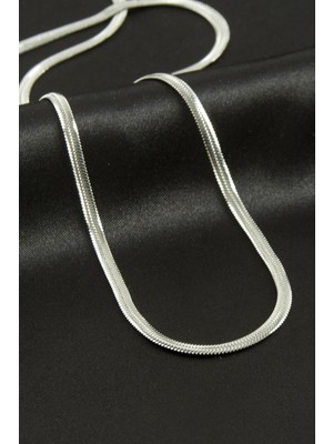 Ayena Moda Italyan Zincir Çelik Kolye 55 cm
