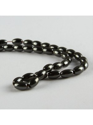 Ayena Moda Arpa Kesim Hematit Taşı 6 mm