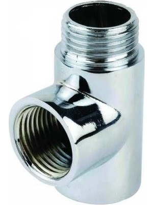 Tuba Toptaş Delikli Krom Batarya Uzatma 3/4