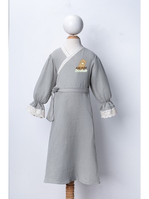 Dekim Moda Müslin Çocuk Namaz Elbisesi | Kalbim Secde De