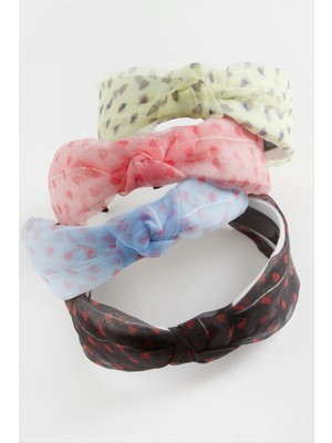 Ayena Moda Kalp Tüllü Taç