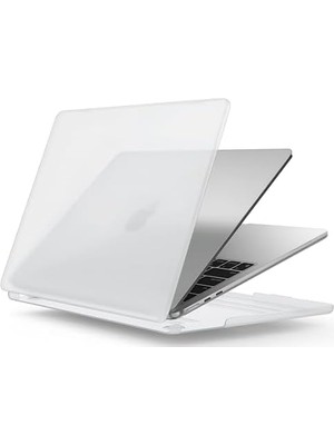 Air ile Uyumlu Polikarbonat Sert Koruyucu Çizilme ve Darbe Önleyici Kılıf A2337 A2179 A1932 (Mat-Şeffaf, 13.3 Inç 2018-2022 Arası (M1 Işlemci))