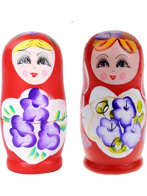 ForWhat Büro Ev Ofis Hediyesi Için 5parça Matruşka Seti