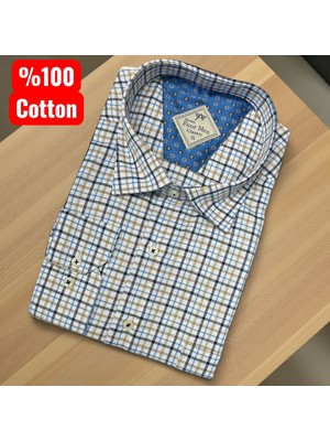 Eren Style Pamuklu Uzun Kollu Tek Cepli Gömlek (Regular Kalıp)