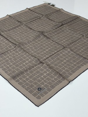 Vissona Tivil Ipek Eşarp Vizon Siyah 1017-4