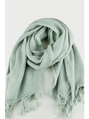 Ayena Moda Örgülü Iplik Kışlık Şal