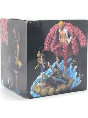 ForWhat Büro Ev Ofis Hediyesi Için 24CM Anime Op Luffy Donquixote Biblo Figürü
