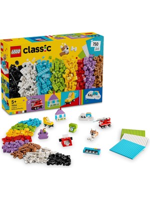 LEGO Classic Yaratıcı Yapım ve Oyun Kutusu 11044-5 Yaş ve Üzeri Kız ve Erkek Çocukları Için Yapılabi