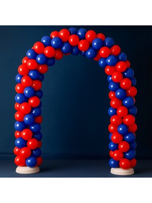 Balonsan Balon Seti 60 Adet ( Kırmızı-Koyu Mavi)