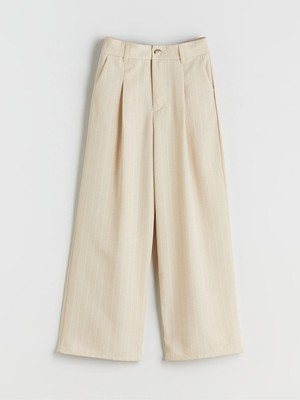 Lc Waikiki Yeni Sezon Wideleg Pileli Kız Çocuk Pantolon