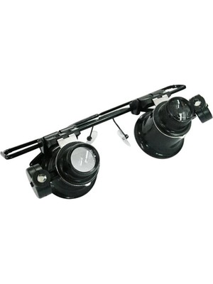 Pazarcan Gözlük Model Çıft LED Aydınlatma ,saat Onarımı Için Harika Büyüteç