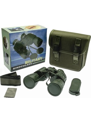 Pazarcan 150X150 Kauçuk Kaplamalı Avcılık ve Kamp Dürbün Yeşil