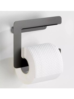 Tuvalet Kağıdı Tutucu – Paslanmaz Alüminyum, Duvara Monte,