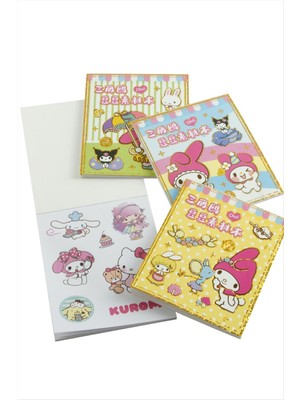 Ayena Moda 12 Yapraklı Çzgflm Karakteri Defter Sticker
